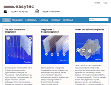 Tablet Screenshot of easytec-info.de